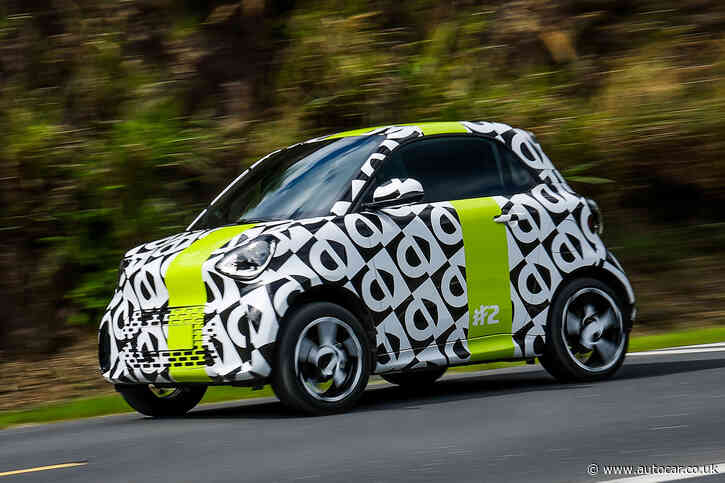 Smart #2: Fortwo successor being primed for October unveiling