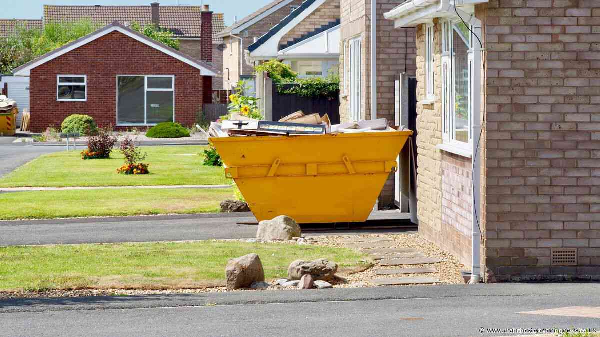 Households warned of nine little-known items you can never put in skips or risk £400 fine