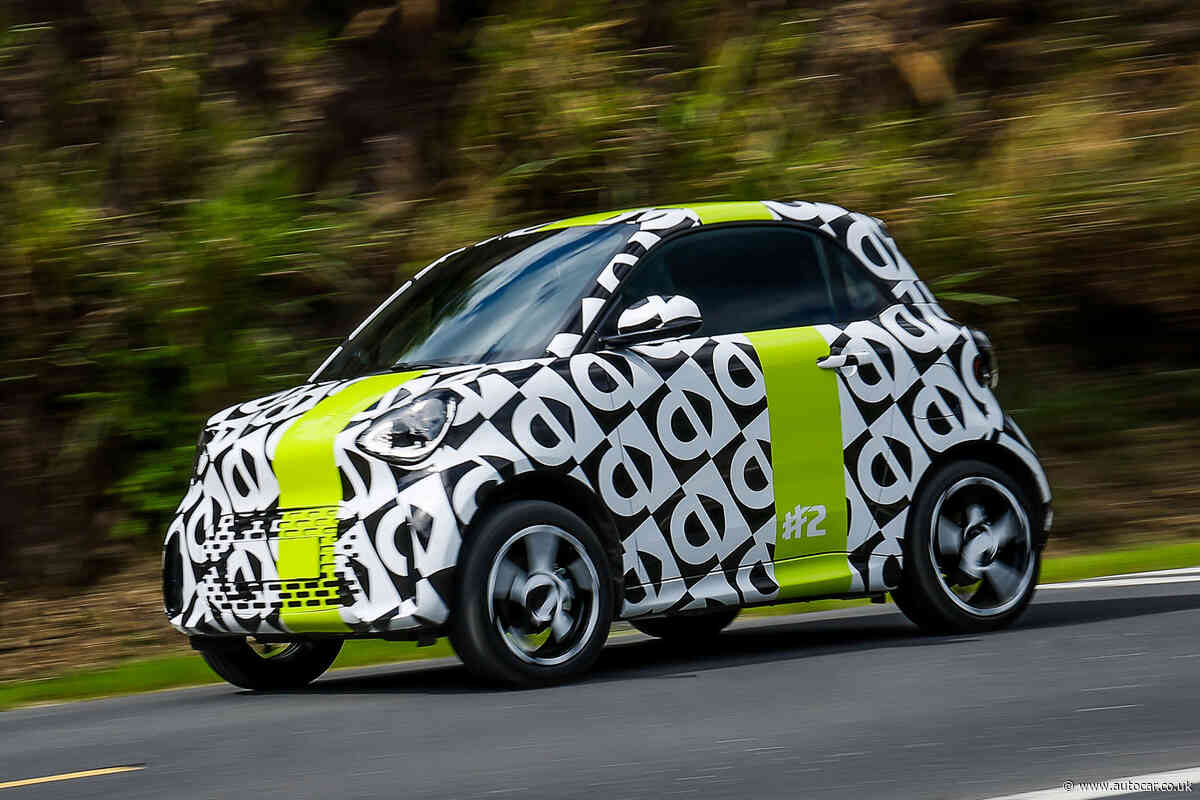 Smart #2: Fortwo successor being primed for October unveiling