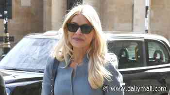 Holly Willoughby can't contain her smile as she arrives at a launch event for her new This Morning-style YouTube show