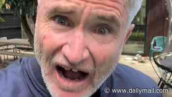 Dave Hughes defends urinating in glass backstage after shocking claim by comedian Melanie Bracewell: 'It's only happened four times!'