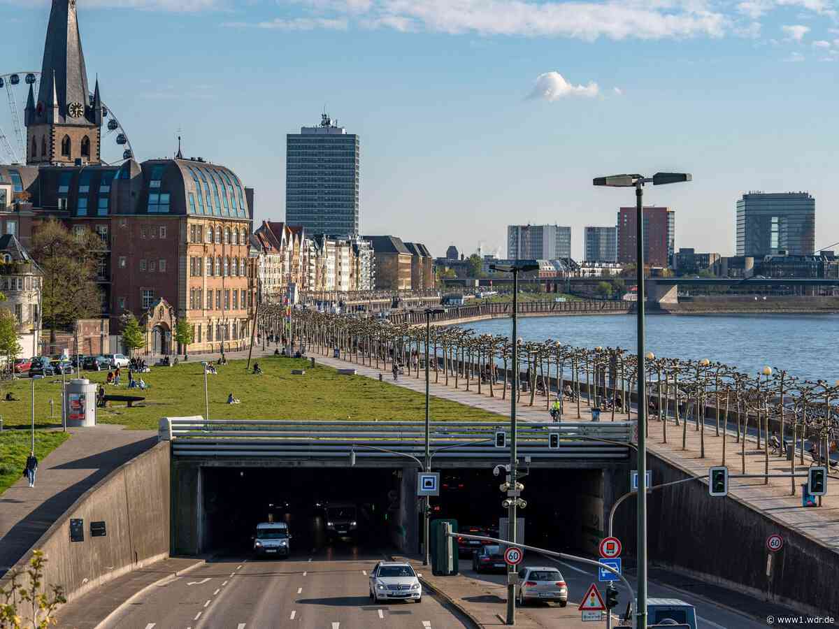 Neue Sperrung des Düsseldorfer Rheinufertunnels droht