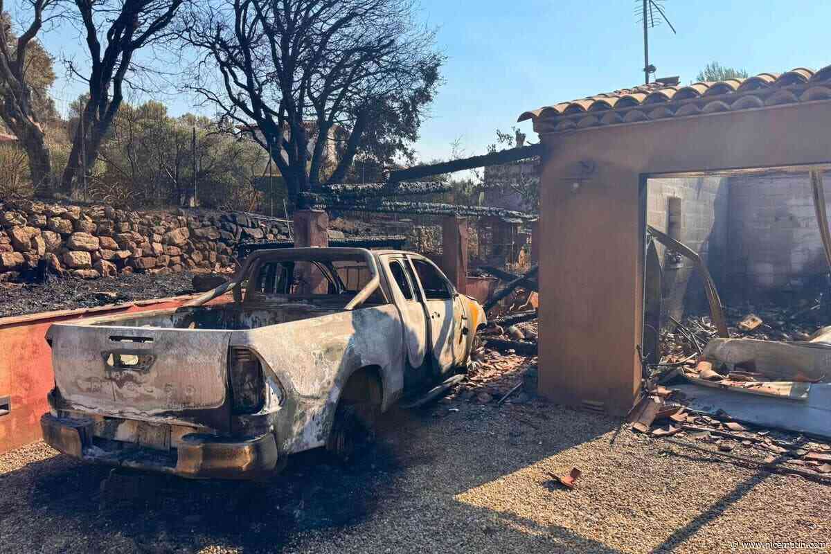 Incendie ans le Var : 15 photos et vidéos impressionnantes du feu de Taradeau-Les Arcs qui a brûlé plus de 200 hectares et touché 10 maisons