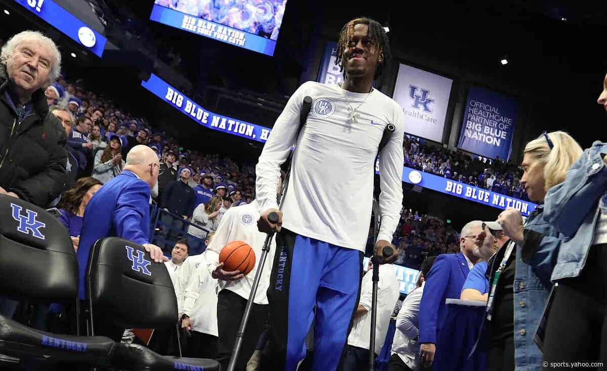 Kam Williams is now in a medical boot with crutches