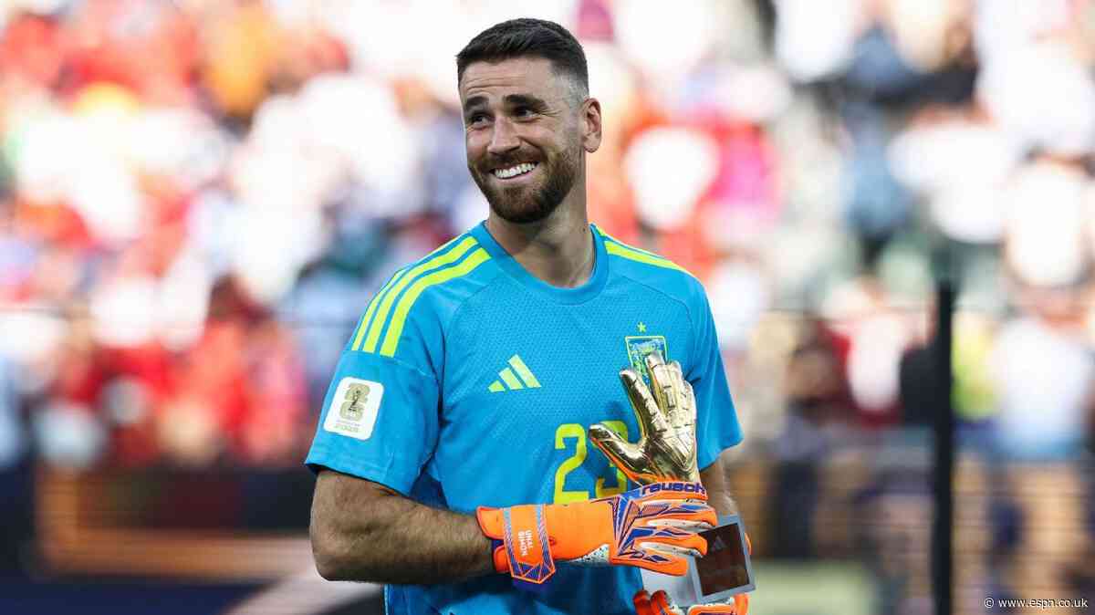 Spain GK on defence: I didn't have work that hard