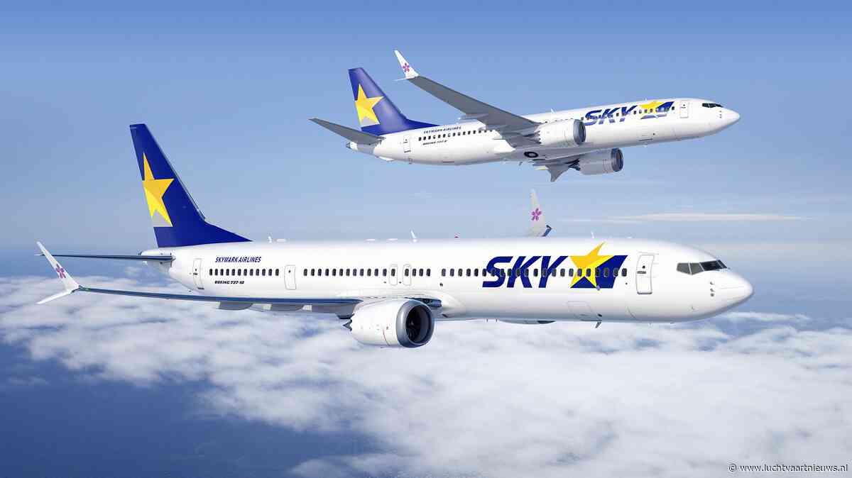 Skymark Airlines breidt Boeing 737 MAX-vloot verder uit