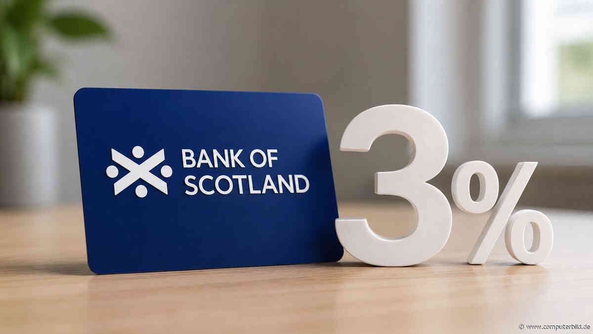 Spitzenzins für Kurzläufer: 3 % für 1 Jahr bei der Bank of Scotland