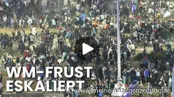 Krawalle in Buenos Aires nach WM-Aus: Video zeigt Chaos-Nacht