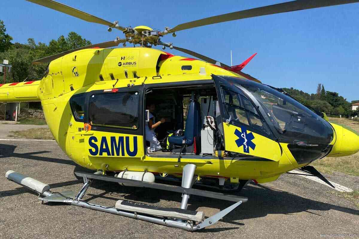 Deux blessés dans un choc sur la route entre une voiture et un deux-roues dans le golfe de Saint-Tropez
