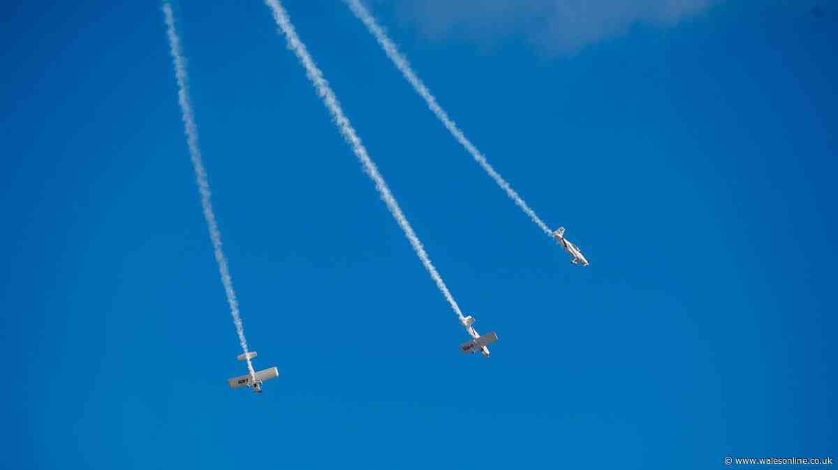 Major Swansea road closures as Wales Airshow returns to city