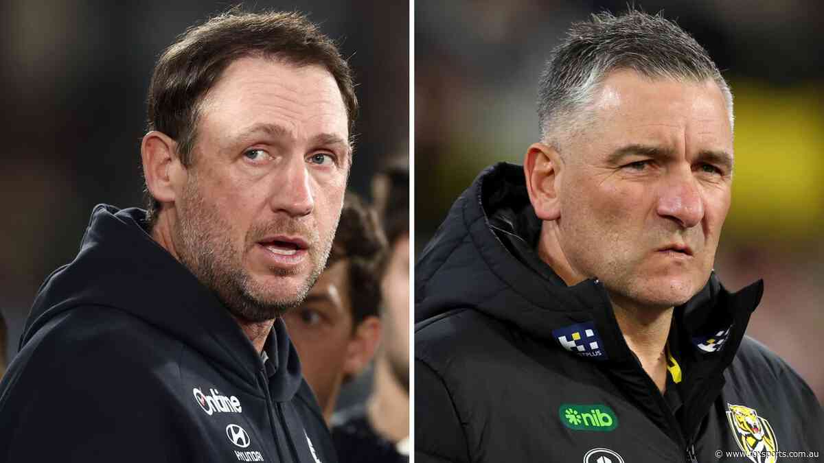 Blues’ coach race down to just a few... including key name; fears over Tigers boss’ future — Daily