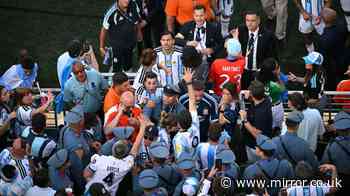 Argentina players' families 'detained by police' after World Cup final chaos in stands