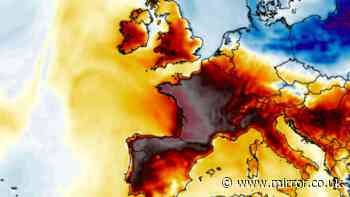 Europe weather maps show 50C heatwave as tourists in Spain face hottest day ever
