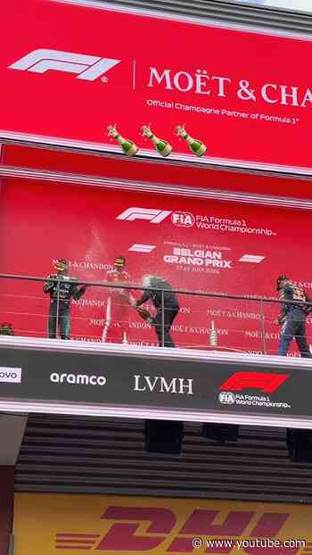 A Sunday spray anyone? 🍾 🏆 #F1shorts #F1
