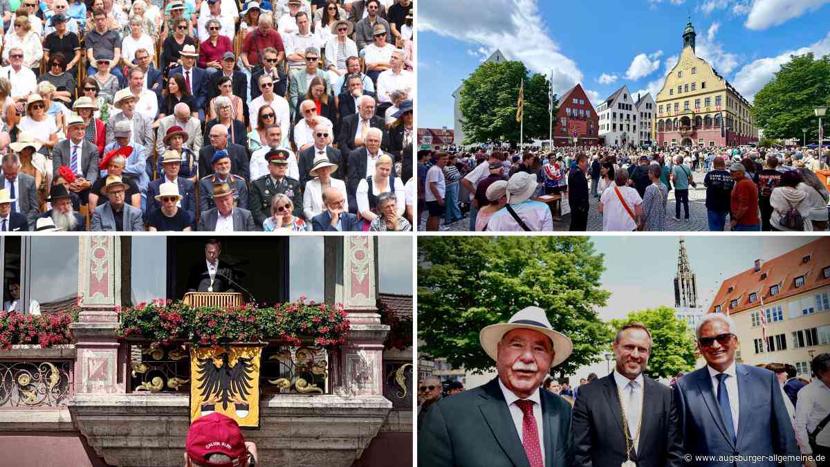 Viele Hüte auf bekannten Gesichtern und ein Schwur: Die Fotos von der Schwörfeier auf dem Weinhof