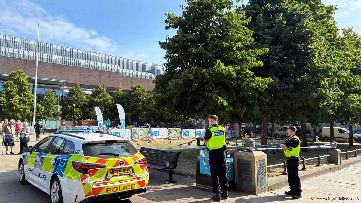 Police statement as three arrested after 'attempted murder' in Newcastle city centre