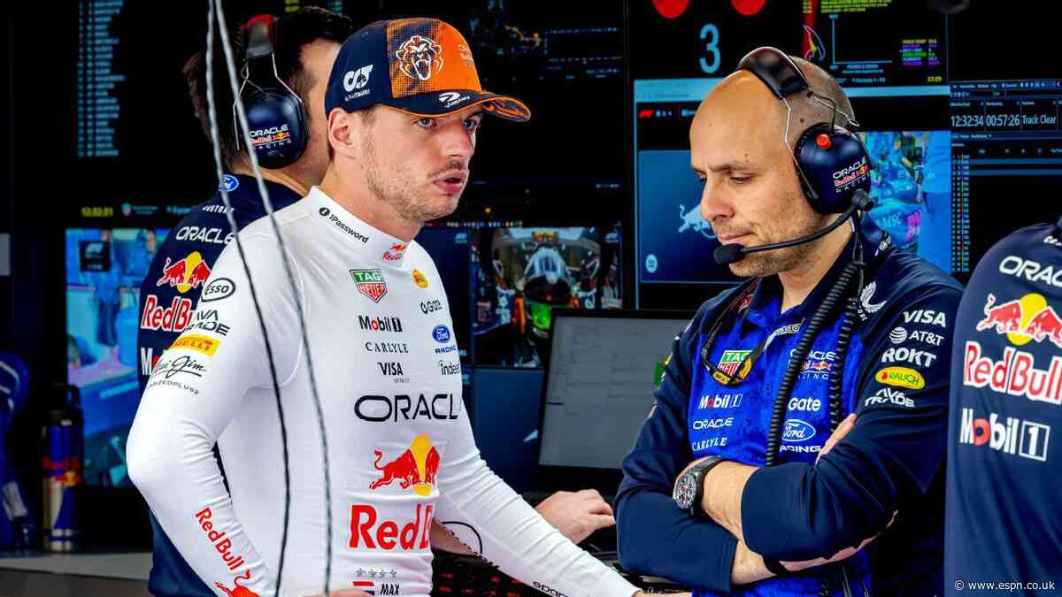 Sources: Red Bull picks new Verstappen engineer