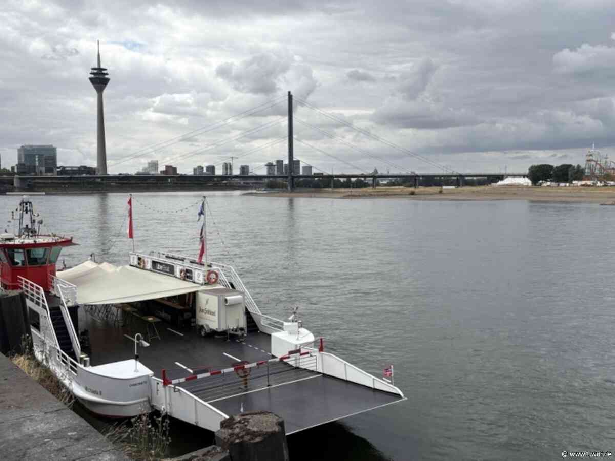 Düsseldorfer Kirmesfähre fährt heute wieder