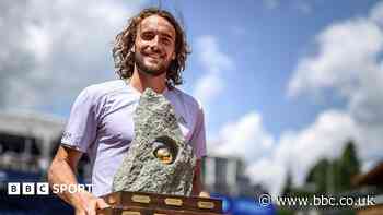Tsitsipas claims first ATP title in 16 months