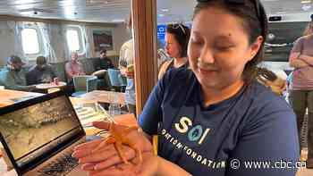 Setting sail on an ocean research journey inspires Innu youths for futures in sciences