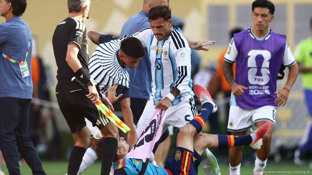Prügel-Eklat nach WM-Finale: Wie erklärt Paredes diesen Auftritt seinen Kindern?