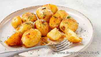 Roast potatoes crispy every time if you sprinkle 1 kitchen ingredient before cooking