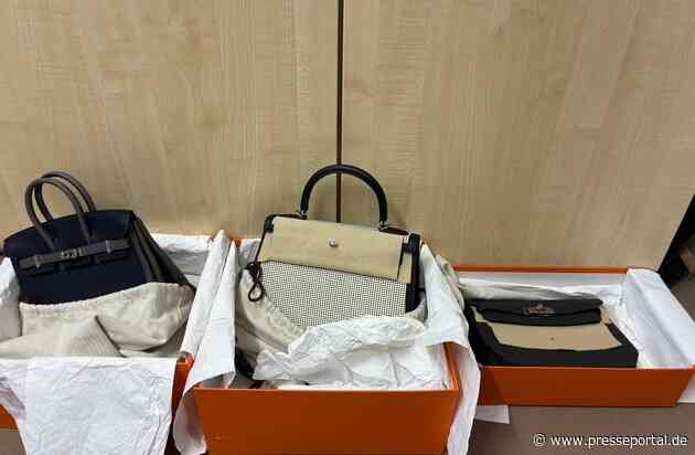 POL-D: Königsallee - Ermittlungserfolg - Mutmaßlicher Hehler mit hochwertigen Luxustaschen vorläufig festgenommen