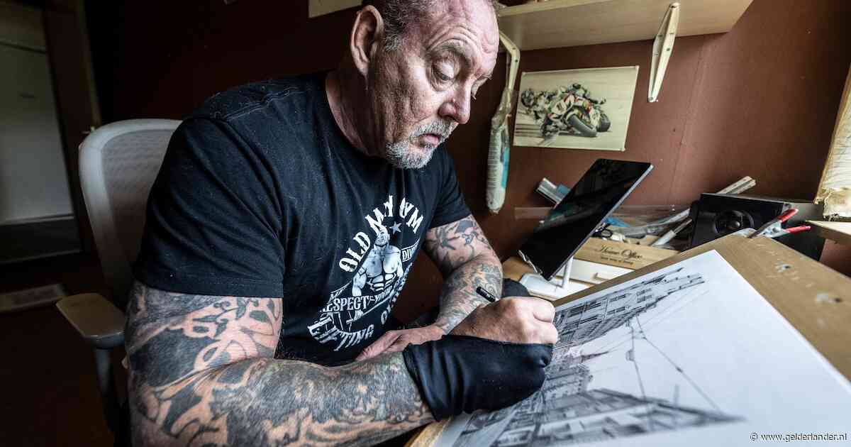 Droom van spierbundel Peter om professioneel tekenaar te worden komt misschien uit: ‘Ik ga ervoor’