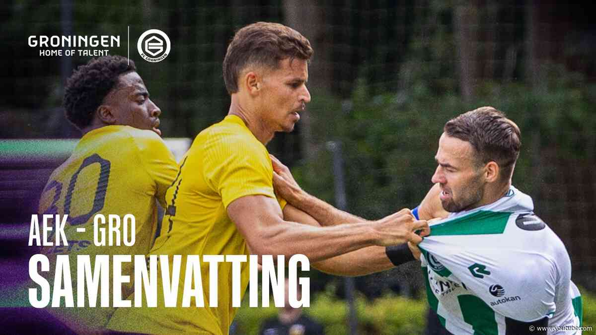 DOODSCHOP in OEFENDUEL | AEK Athene - FC Groningen (samenvatting)