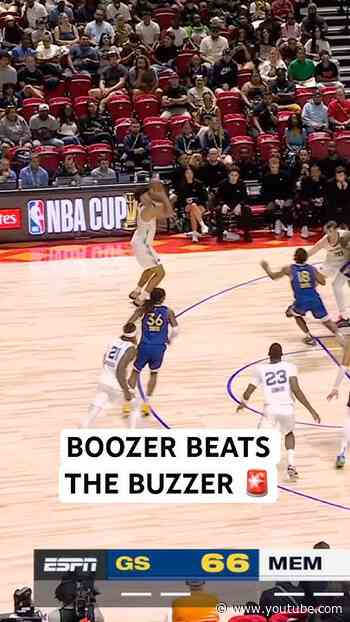 Cam Boozer beats the 3Q buzzer 🚨