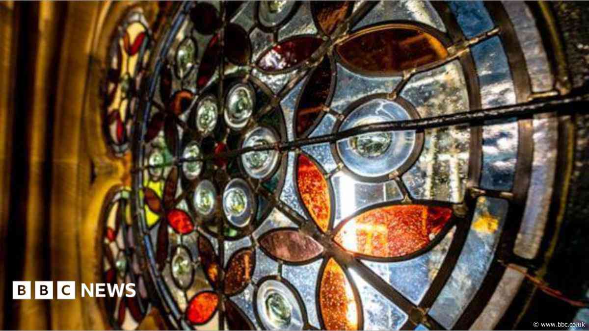 How town hall's ornate windows were turned into jewellery