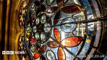 How town hall's ornate windows were turned into jewellery