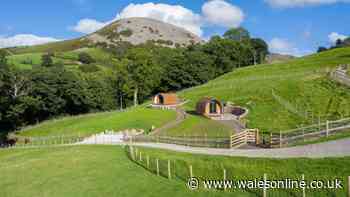 This adults-only glamping site is one of the best in the UK and has a dramatic waterfall nearby