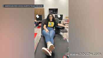 Red Cross blood donor gets life-saving help