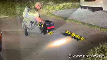 Explosives found, traffic stop ends in arrest after bomb squad call for devices
