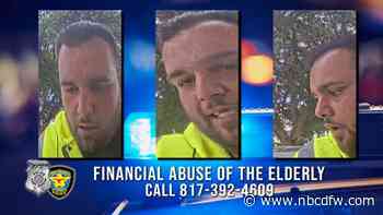 Fort Worth Police seek person of interest in elderly financial abuse investigation