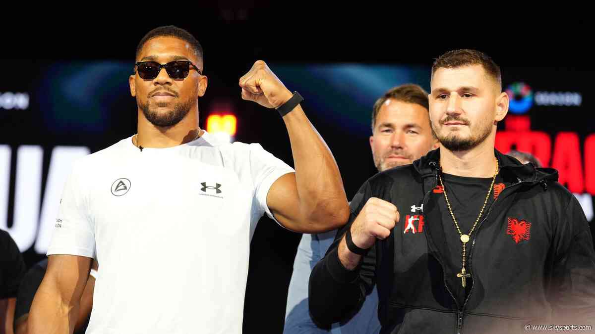Hearn: 'Ferocious' AJ primed to cause Prenga 'an awful lot of pain'