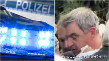 Tomaten-Attacke auf Söder am Chiemsee: Verdächtiger handelte offenbar ohne politisches Motiv
