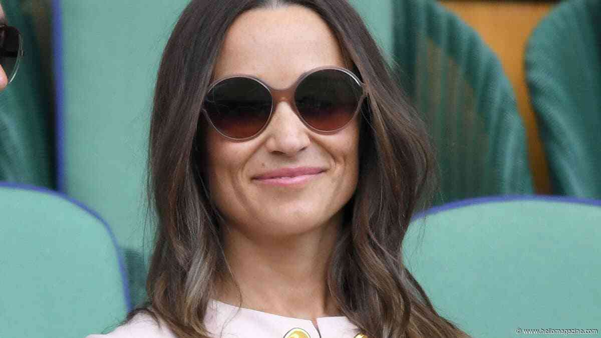 Pippa Middleton's boldest wedding guest dress was a 'gamble' that paid off