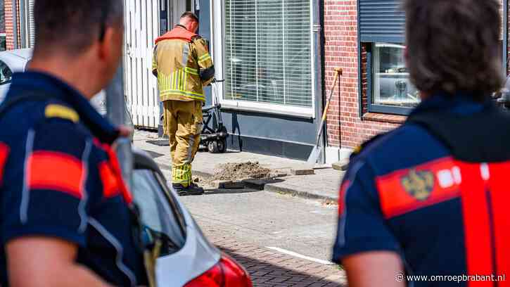 Nieuw verkeersbord zorgt voor gaslek: blijkt in gasleiding te zijn gezet