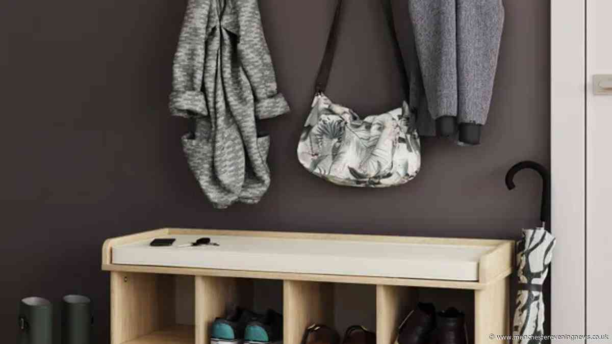 Dunelm's reduced storage solution is a 'brilliant way' to organise shoes without much space