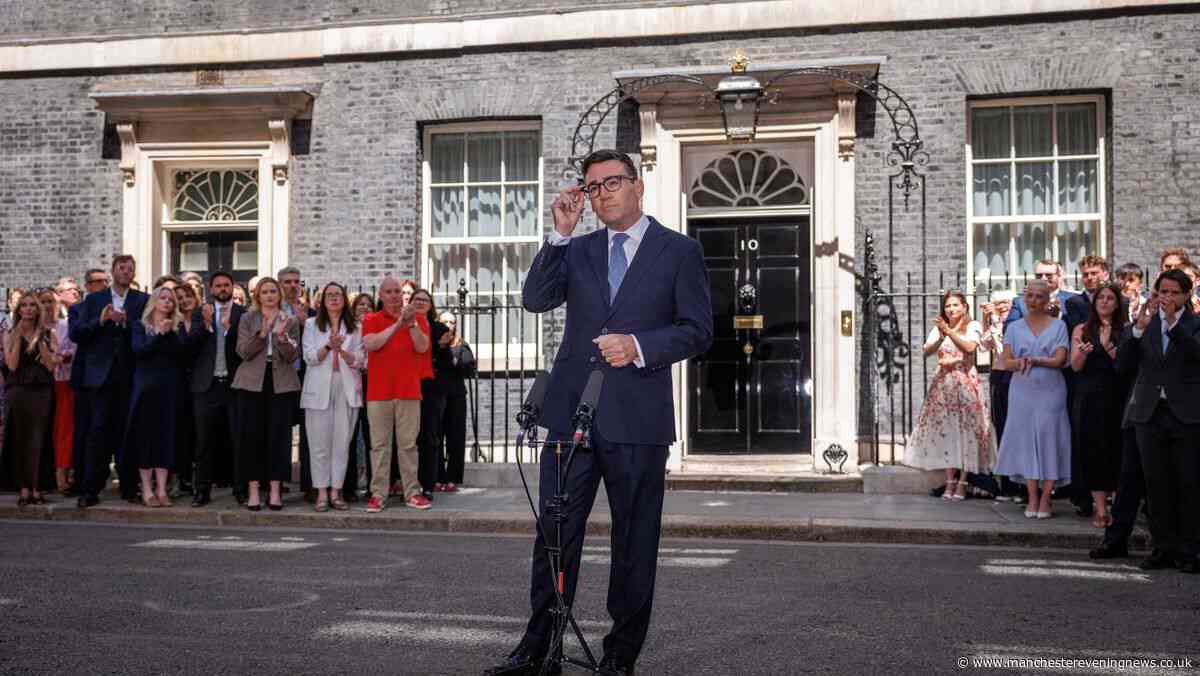 'Pull with me', pleads Andy Burnham as he calls for unity and positivity in first speak as Prime Minister