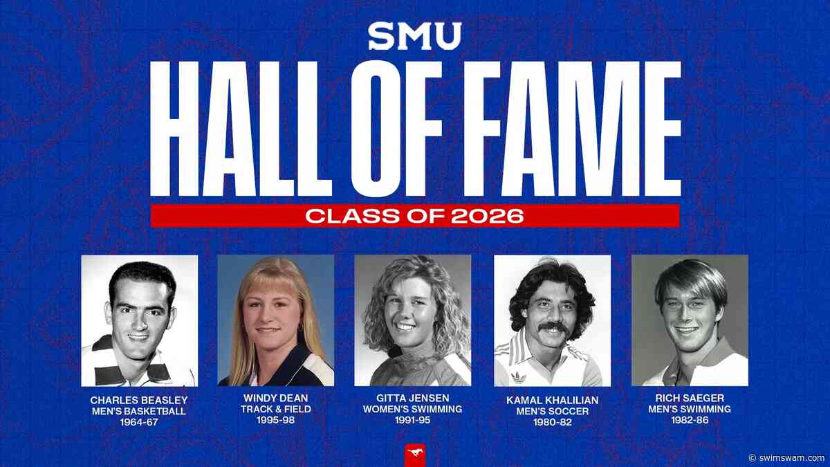 Rich Saeger, Gitta Jensen Inducted Into SMU Athletics Hall of Fame Class of 2026