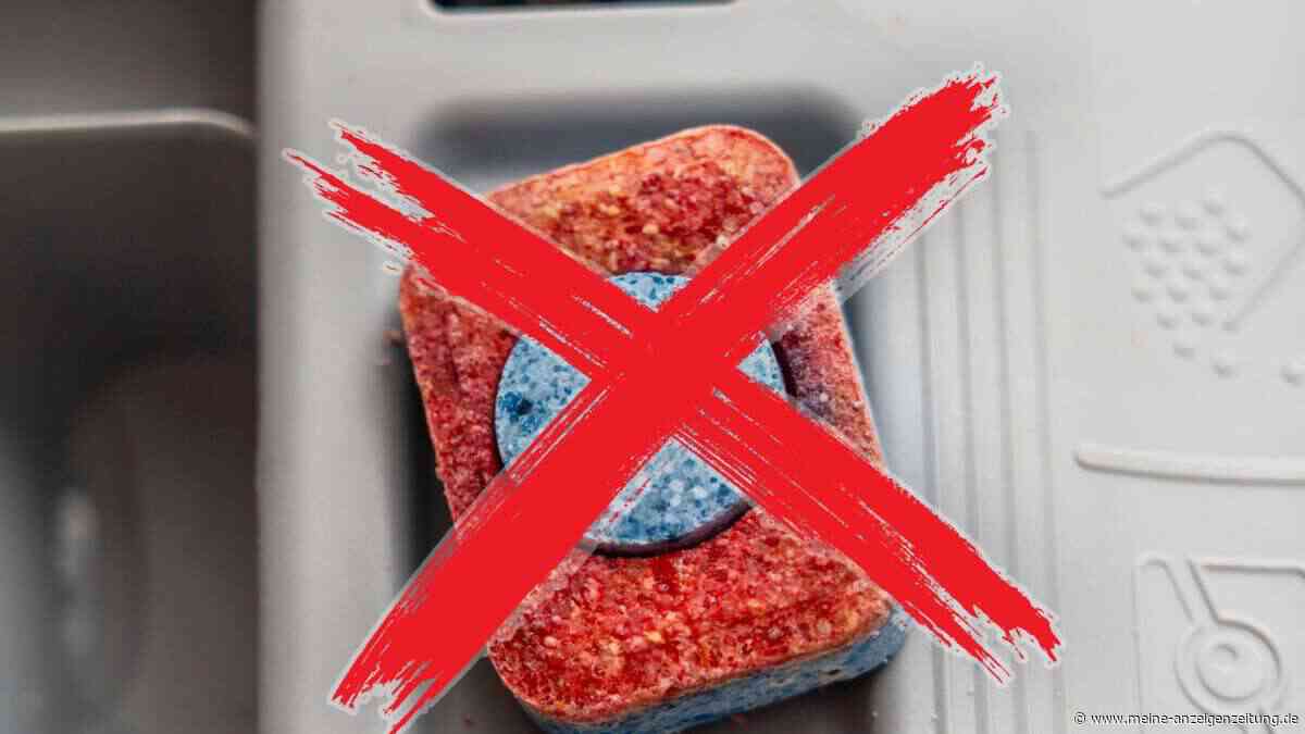 Spülmaschinentabs im Test: Drei Produkte können nicht überzeugen