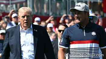 Revealed: Stroppy Bryson DeChambeau threatened to call Donald Trump during his meltdown at The Open