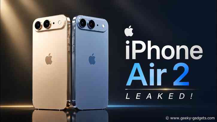 The iPhone Air 2 Leak Just Solved the Ultra-Thin Phone’s Biggest Compromise