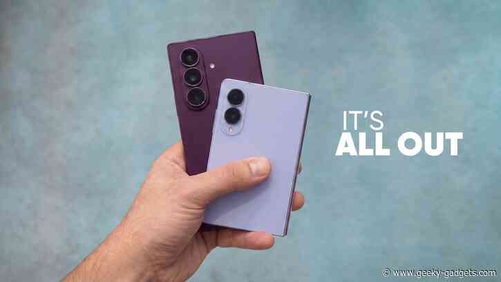 Alleged Samsung Galaxy Z Fold 8 Hands-on Video Has Emerged