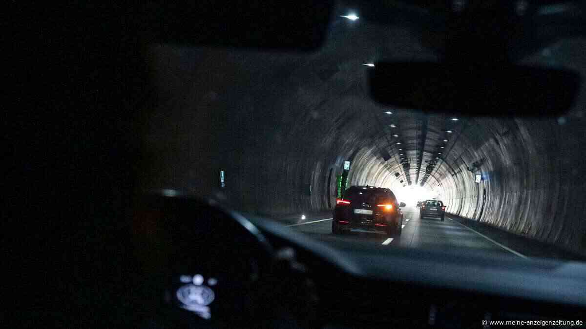 So bleibt man im Tunnel ruhig und sicher am Steuer