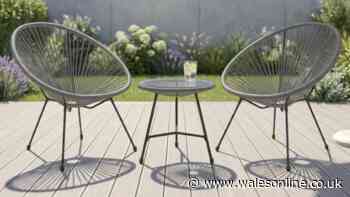 'Weather-proof' rattan garden bistro set drops below £50 and cheaper than Amazon