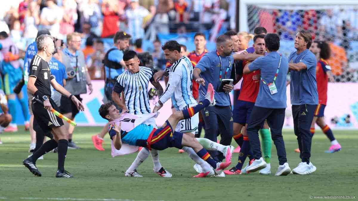 Argentina in serious hot water after controversial banner and disgraceful World Cup scenes